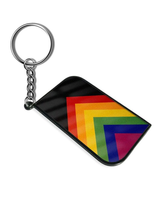 Triangle Colorful Keychain