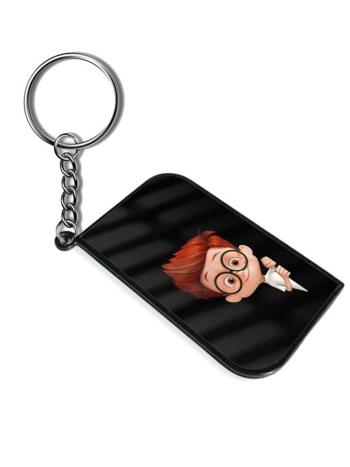 Smart Boy Cartoon Keychain Chachhi