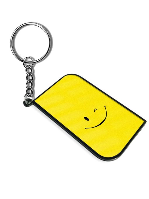 Happy Smiley Keychain