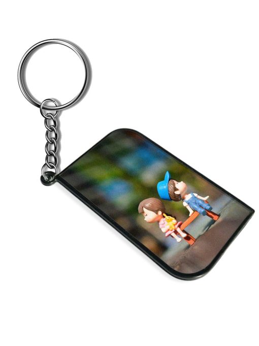 Mood Off Cute Baby-Couple Keychain Chachhi