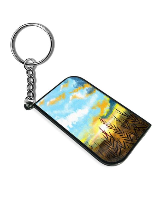 Autumn Fall Sunset Keychain Chachhi