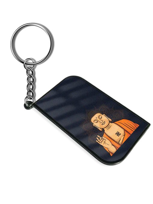Buddha Vector Art Keychain