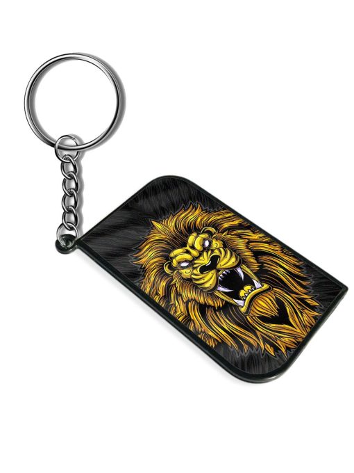 Lion Roar Vector Keychain