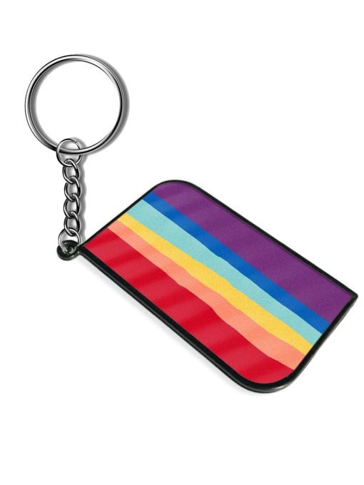 Rainbow Genuine Liquid Keychain Chachhi