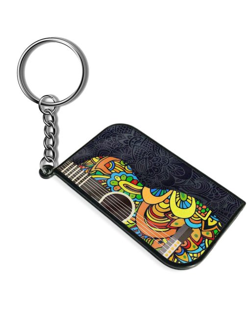 Guitar Vector Art Keychain Chachhi