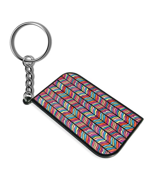 Zigzag Vertica Art Keychain Chachhi