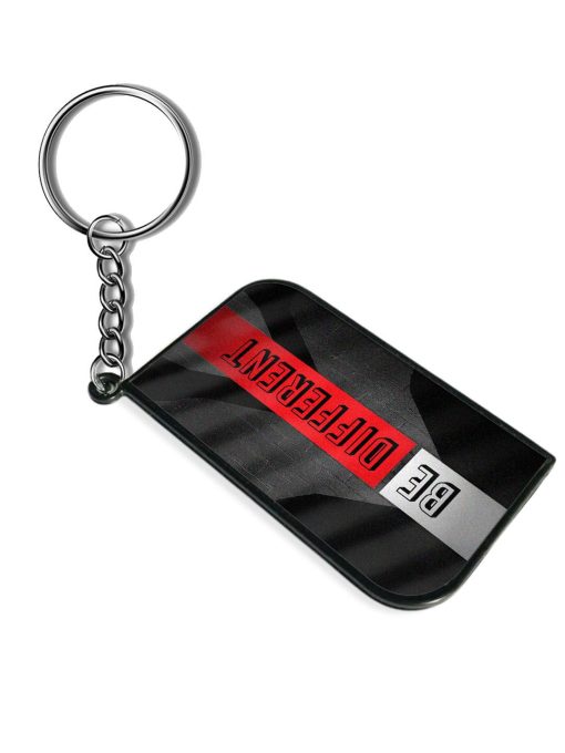 Be Different Design Keychain