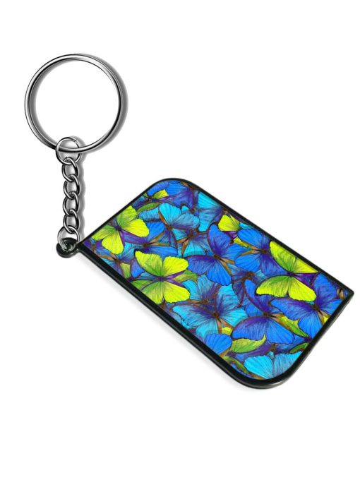 Butterfly Morpho Wings Keychain