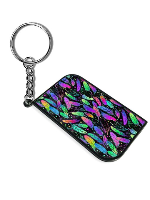 Bright Multi Colored Seamless Keychain Chachhi