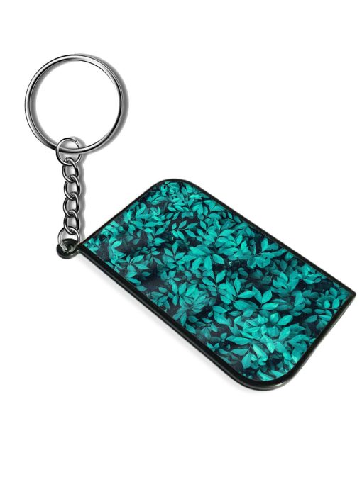 Leaf Texture Background Keychain Chachhi