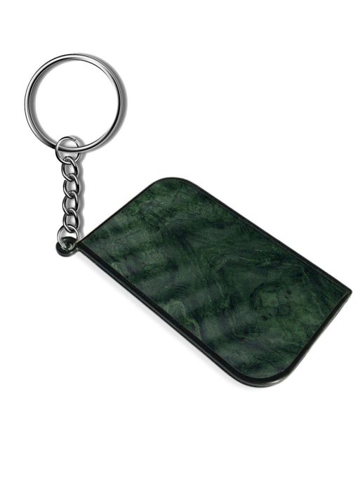 Green Marble Texture Keychain Chachhi