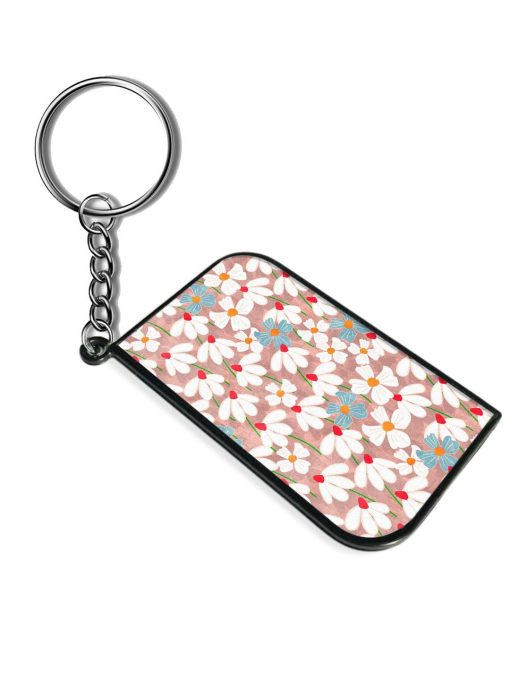 Abstract Petal Flowers Keychain Chachhi