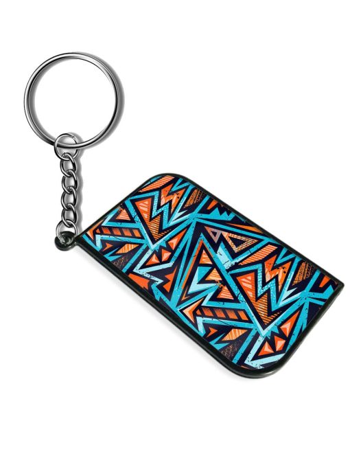 Abstract Seamless Grunge Keychain Chachhi