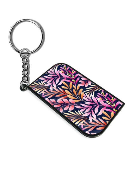 Seamless Colorful Floral Keychain Chachhi