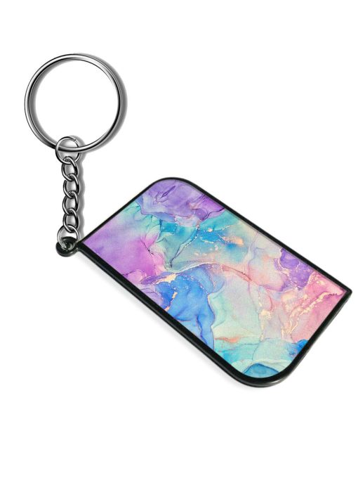 Alcohol Ink Colors Keychain Chachhi