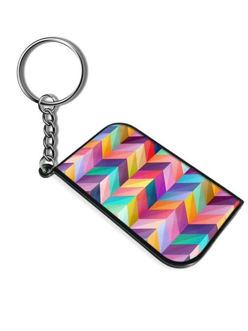 Seamless Geometric Pattern Keychain Chachhi