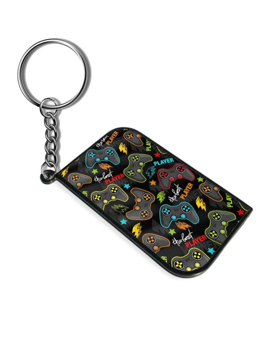 Seamless Abstract Pattern Keychain Chachhi