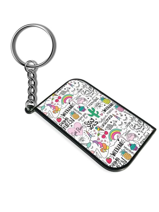 Unicorn Ice Cream Keychain Chachhi