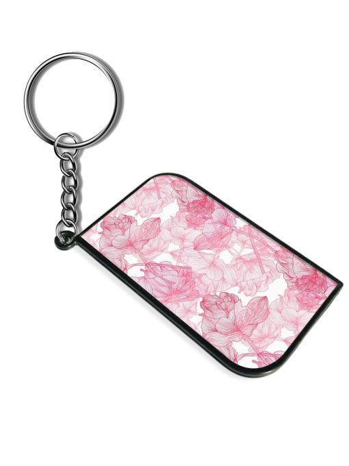 Elegant Seamless Pattern Keychain