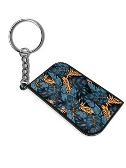 Floral Seamless Tropical Keychain