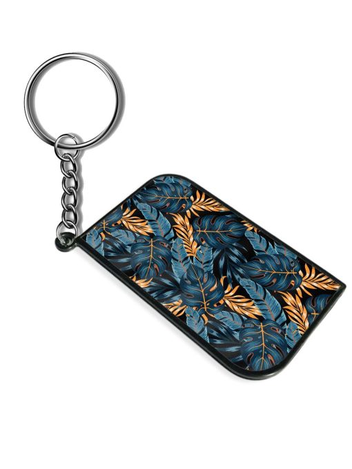 Floral Seamless Tropical Keychain