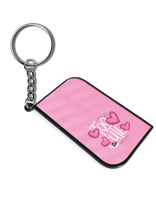 Cute Slogan Text Keychain Chachhi