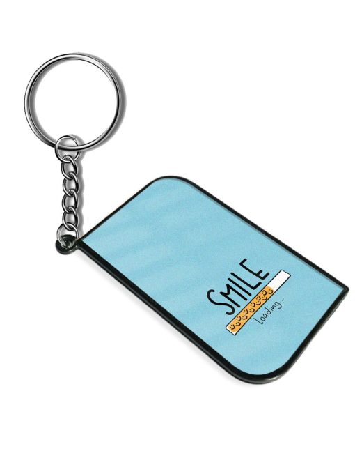 Smile Loading Concept Keychain Chachhi