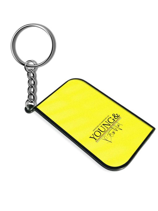 Young Beautiful Slogan Keychain Chachhi