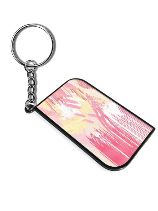 Abstract Colorful Pink Keychain Chachhi