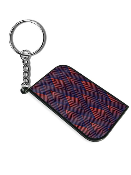 Vector Geometric Seamless Keychain Chachhi