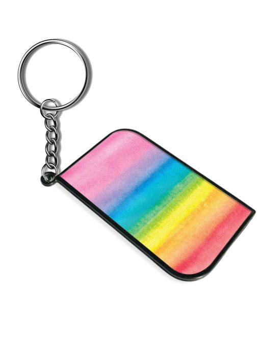 Watercolor Rainbow Brush Keychain Chachhi