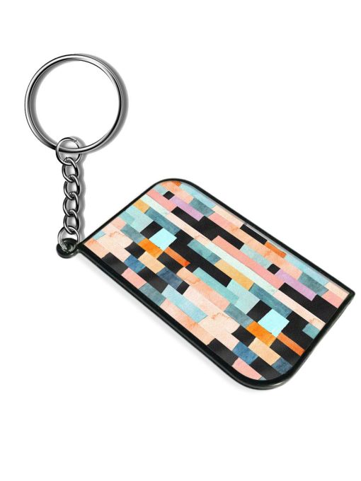 Geometric Seamless Pattern Keychain Chachhi