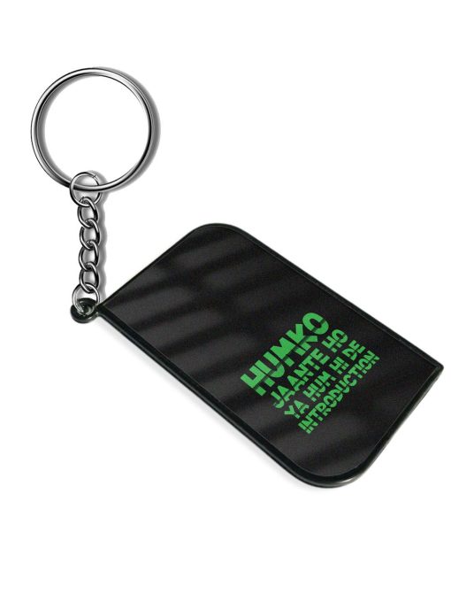 Humorous Hindi Quote Keychain Chachhi