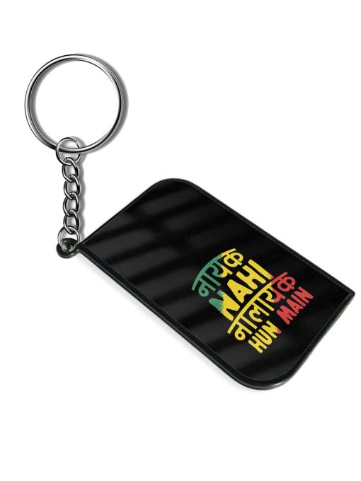 Humorous Hindi Quote Keychain Chachhi