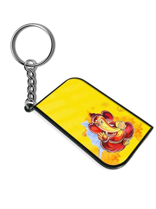 God Ganesha Illustration Keychain