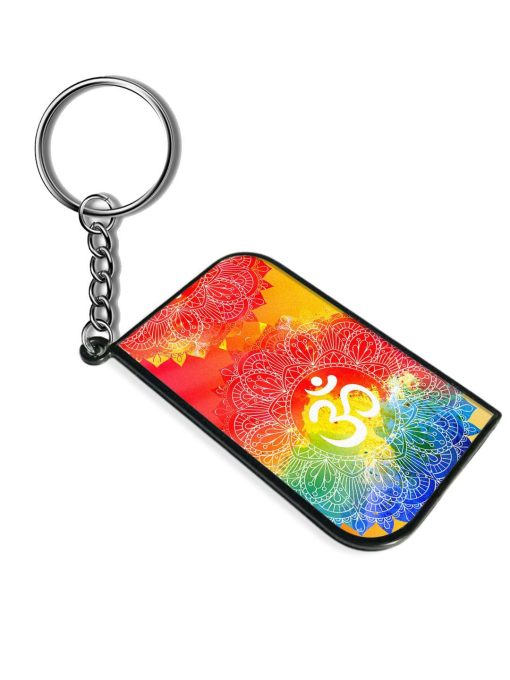 Mandala Ornament Om Keychain Chachhi