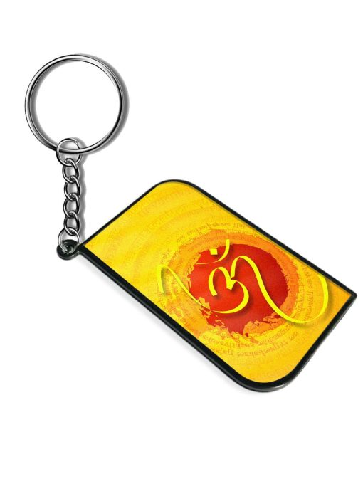 Creative Lettering Design Keychain