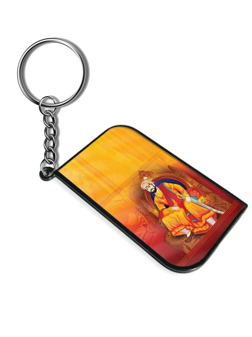 Illustration Shivaji Maharaj Keychain Chachhi