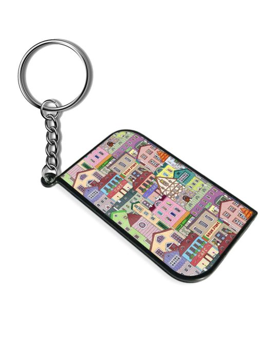 Hand Drawn Pattern Old Keychain Chachhi