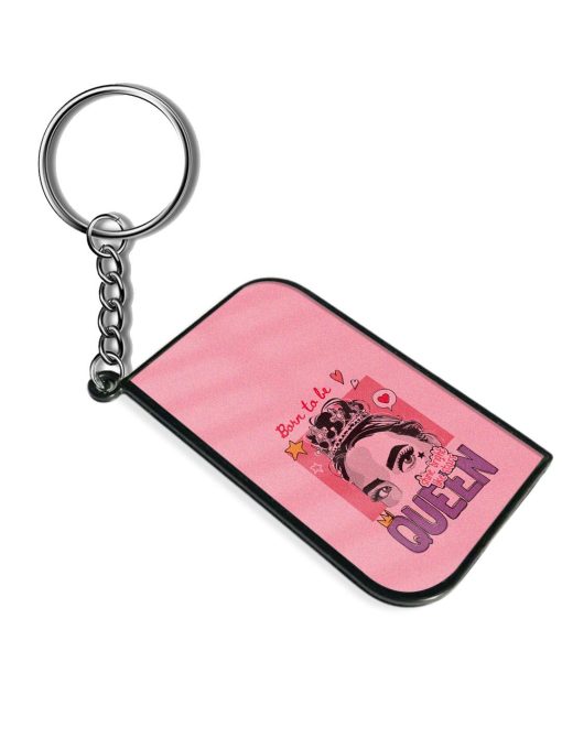 Queen Slogan Girl Keychain Chachhi