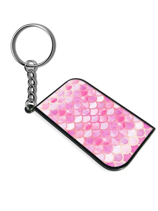 Mermaid Scales Watercolor Keychain Chachhi