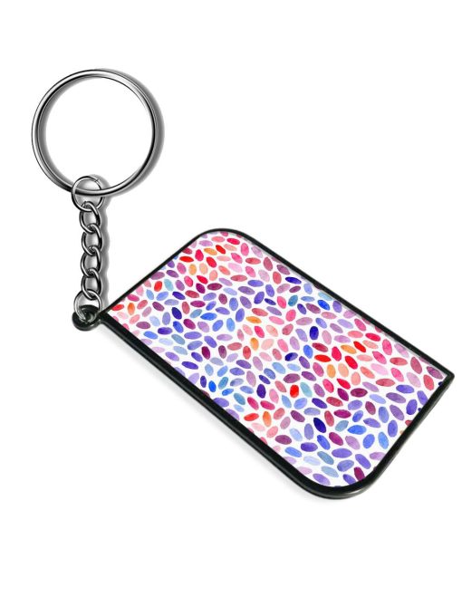 Watercolor Seamless Abstract Keychain Chachhi