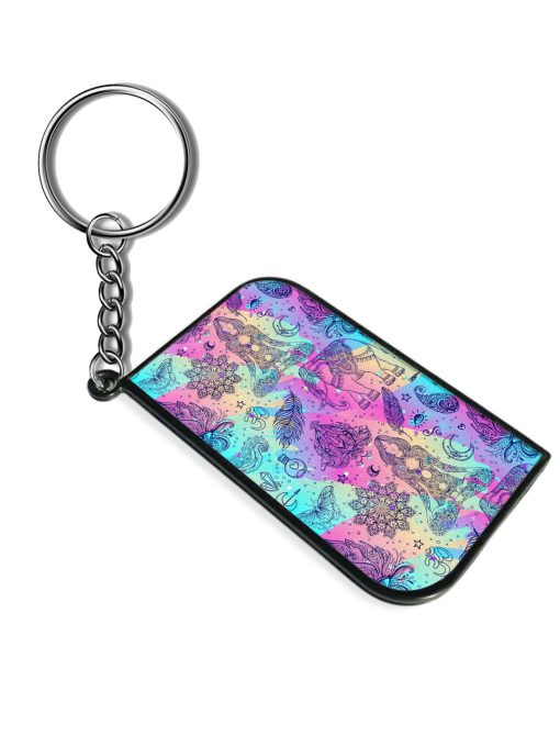 Colorful Rainbow Seamless Keychain