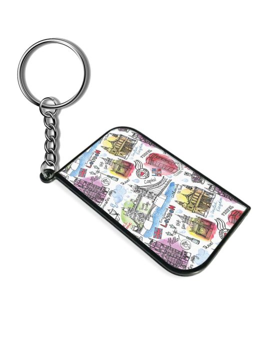 Vector London Landmark Keychain Chachhi