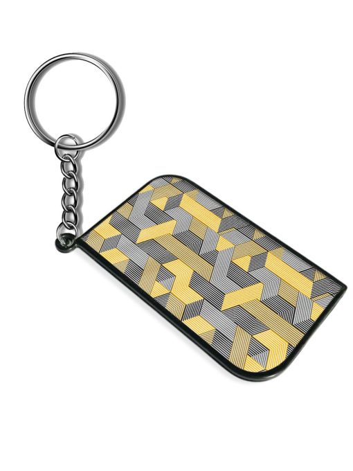 3D Dimensional Lined Keychain Chachhi