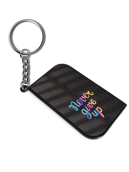 Colorful Stylized Rainbow Keychain