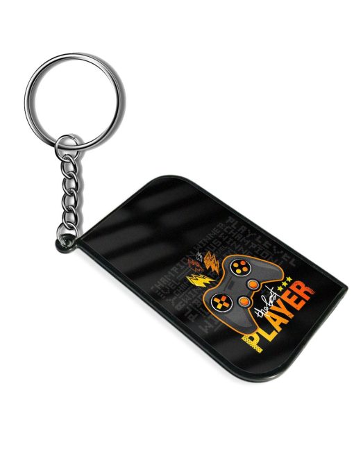 Illustration Print T Shirt Keychain