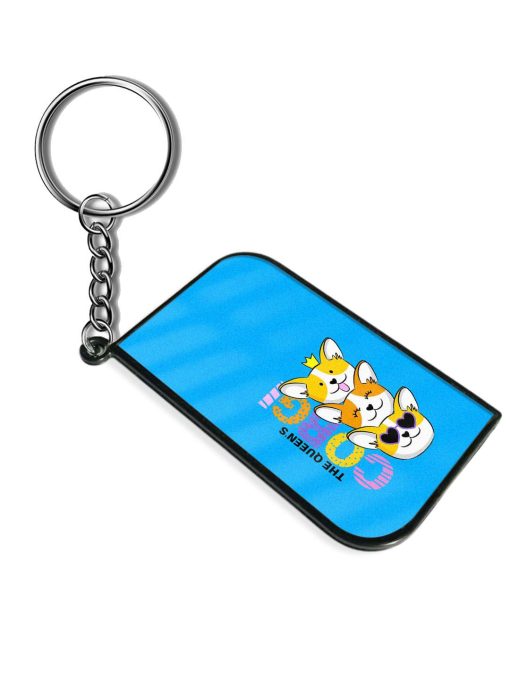 Cute Abstract Illustration Keychain Chachhi