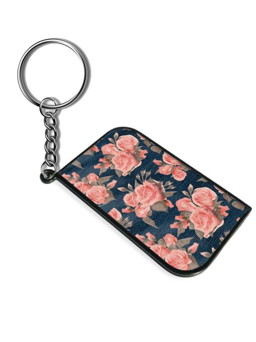 Pink Roses Floral Keychain Chachhi