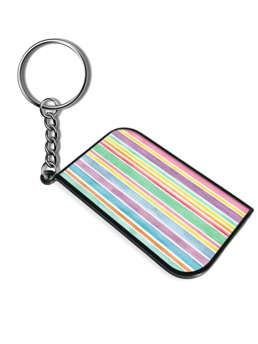 Hand Drawn Watercolor Keychain